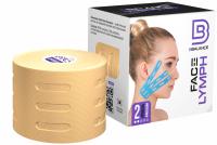 1 Кинезио тейп LYMPH FACE 5см 5м бежевый BB