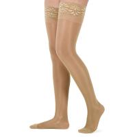 1  Чулки компрессионные VENOTEKS ELEGANCE удлиненные 1С204 бежевый