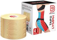 1 Кинезио тейп LYMPH TAPE 5см5м бежевый BB