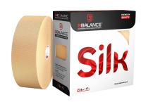 1 Кинезио тейп SILK ШЕЛК 5 см 17 м бежевый BB