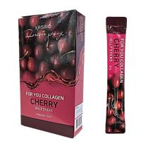 1 Коллагеновое желе вишня в стиках, 20г 12шт Jinskin